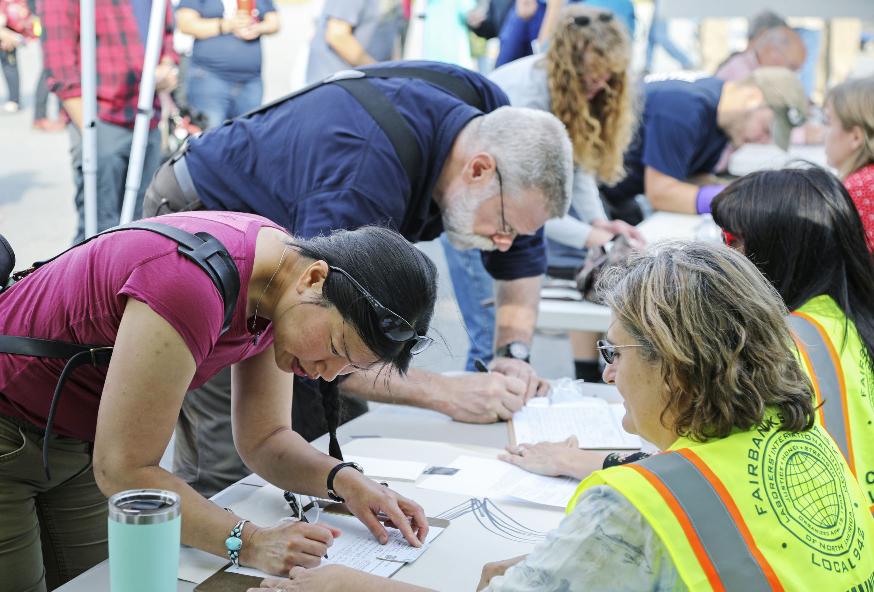 Dunleavy recall event in Fairbanks